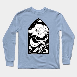 I bloom at night - white Long Sleeve T-Shirt